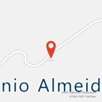 Mapa com localização da Agência AC ANTONIO ALMEIDA