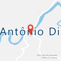 Mapa com localização da Agência AC ANTONIO DIAS
