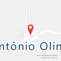 Mapa com localização da Agência AC ANTONIO OLINTO