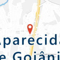 Mapa com localização da Agência AC APARECIDA DE GOIANIA