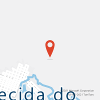 Mapa com localização da Agência AC APARECIDA DO RIO NEGRO