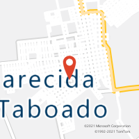Mapa com localização da Agência AC APARECIDA DO TABOADO