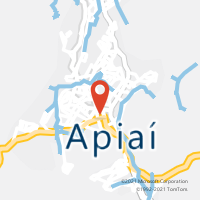 Mapa com localização da Agência AC APIAI