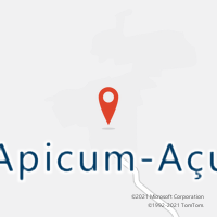 Mapa com localização da Agência AC APICUM ACU