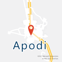 Mapa com localização da Agência AC APODI