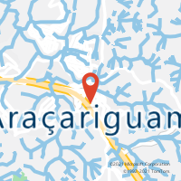 Mapa com localização da Agência AC ARACARIGUAMA