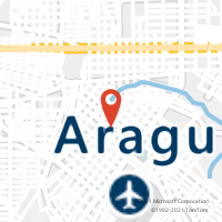 Mapa com localização da Agência AC ARAGUARI