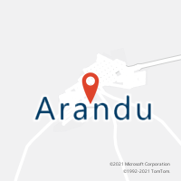 Mapa com localização da Agência AC ARANDU