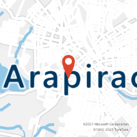 Mapa com localização da Agência AC ARAPIRACA