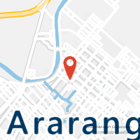 Mapa com localização da Agência AC ARARANGUA