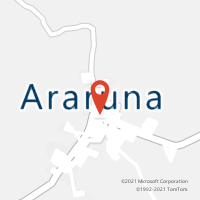 Mapa com localização da Agência AC ARARUNA