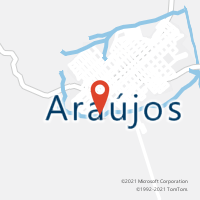 Mapa com localização da Agência AC ARAUJOS