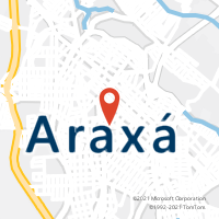 Mapa com localização da Agência AC ARAXA