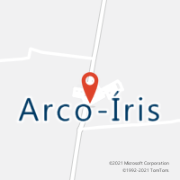 Mapa com localização da Agência AC ARCO IRIS