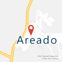 Mapa com localização da Agência AC AREADO