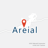 Mapa com localização da Agência AC AREIAL