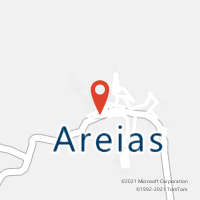 Mapa com localização da Agência AC AREIAS