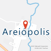 Mapa com localização da Agência AC AREIOPOLIS