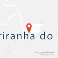 Mapa com localização da Agência AC ARIRANHA DO IVAI