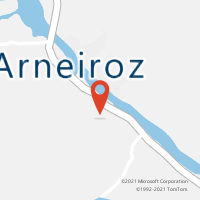 Mapa com localização da Agência AC ARNEIROZ