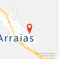 Mapa com localização da Agência AC ARRAIAS