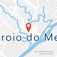 Mapa com localização da Agência AC ARROIO DO MEIO