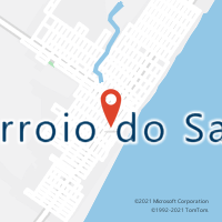 Mapa com localização da Agência AC ARROIO DO SAL
