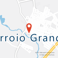Mapa com localização da Agência AC ARROIO GRANDE