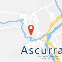 Mapa com localização da Agência AC ASCURRA