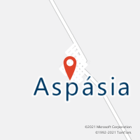 Mapa com localização da Agência AC ASPASIA
