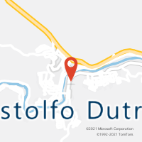 Mapa com localização da Agência AC ASTOLFO DUTRA