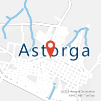 Mapa com localização da Agência AC ASTORGA