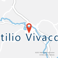 Mapa com localização da Agência AC ATILIO VIVACQUA