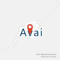 Mapa com localização da Agência AC AVAI