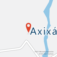 Mapa com localização da Agência AC AXIXA