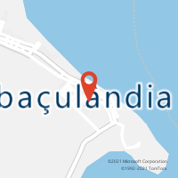 Mapa com localização da Agência AC BABACULANDIA