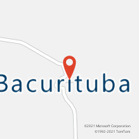 Mapa com localização da Agência AC BACURITUBA
