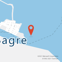 Mapa com localização da Agência AC BAGRE