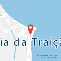 Mapa com localização da Agência AC BAIA DA TRAICAO