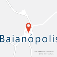 Mapa com localização da Agência AC BAIANOPOLIS