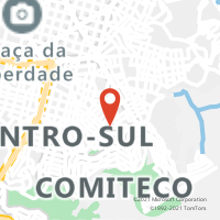 Mapa com localização da Agência AC BALDIM