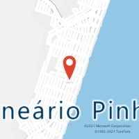Mapa com localização da Agência AC BALNEARIO PINHAL