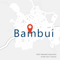 Mapa com localização da Agência AC BAMBUI