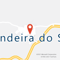 Mapa com localização da Agência AC BANDEIRA DO SUL