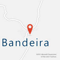 Mapa com localização da Agência AC BANDEIRA