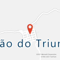 Mapa com localização da Agência AC BARAO DO TRIUNFO