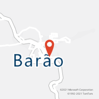 Mapa com localização da Agência AC BARAO