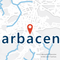 Mapa com localização da Agência AC BARBACENA