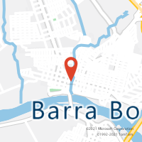Mapa com localização da Agência AC BARRA BONITA