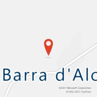 Mapa com localização da Agência AC BARRA D ALCANTARA